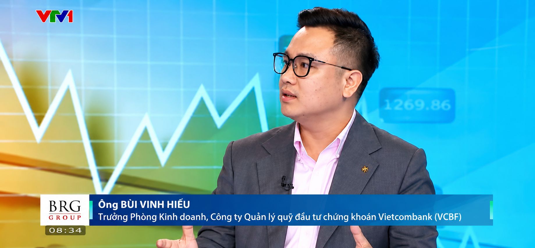 Tác giả Bùi Vinh Hiếu trên sóng VTV1