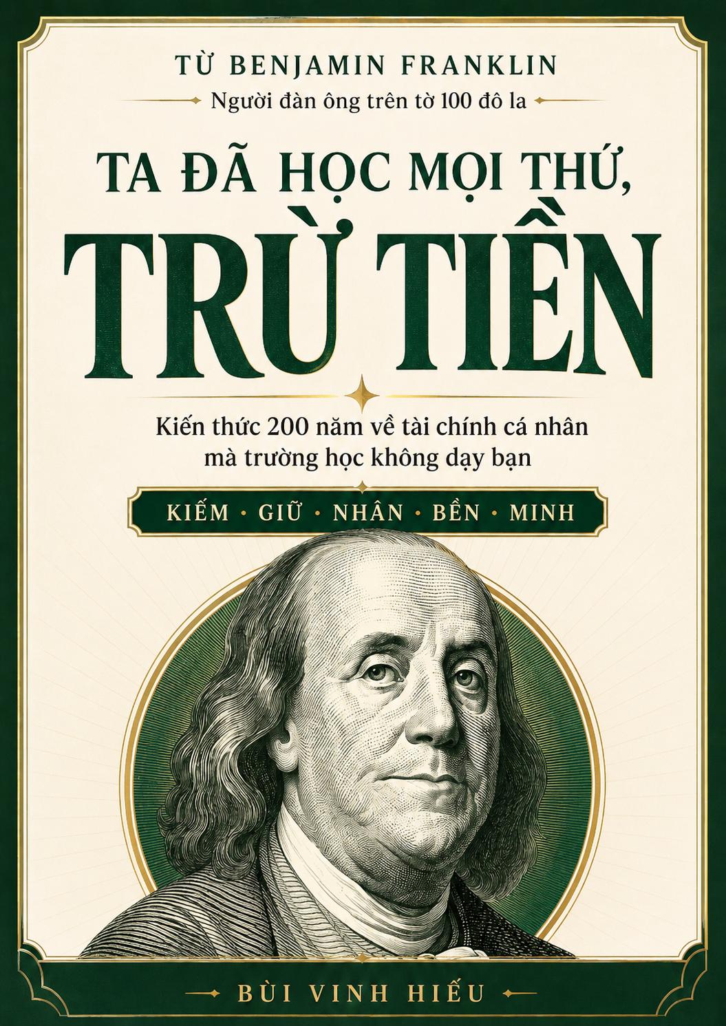 Sách Ta đã học mọi thứ, trừ tiền
